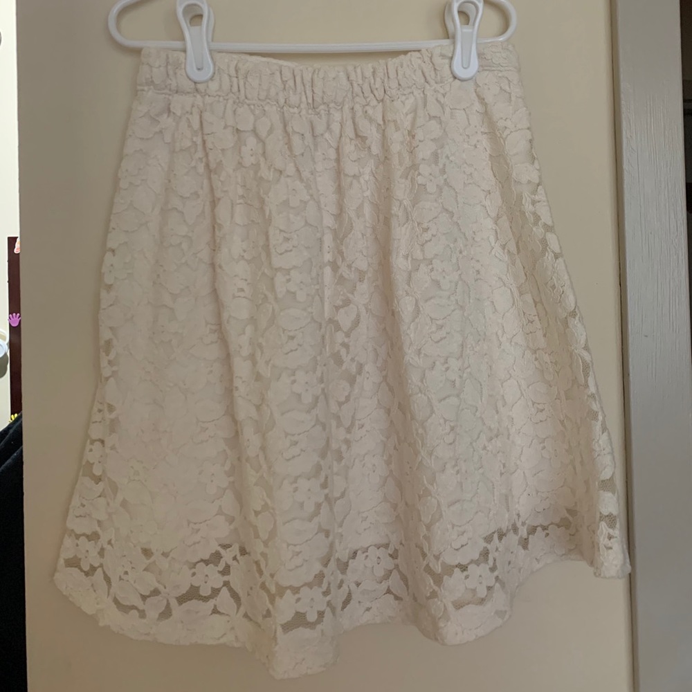 Hollister Flower Patterned Skirt